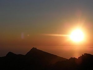 Sunset at Saint Simeon / Ηλιοβασίλεμα στον Αγιο Συμεών